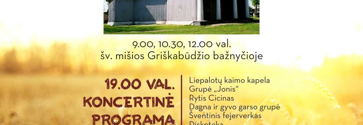 Griškabūdžio miestelio šventė 