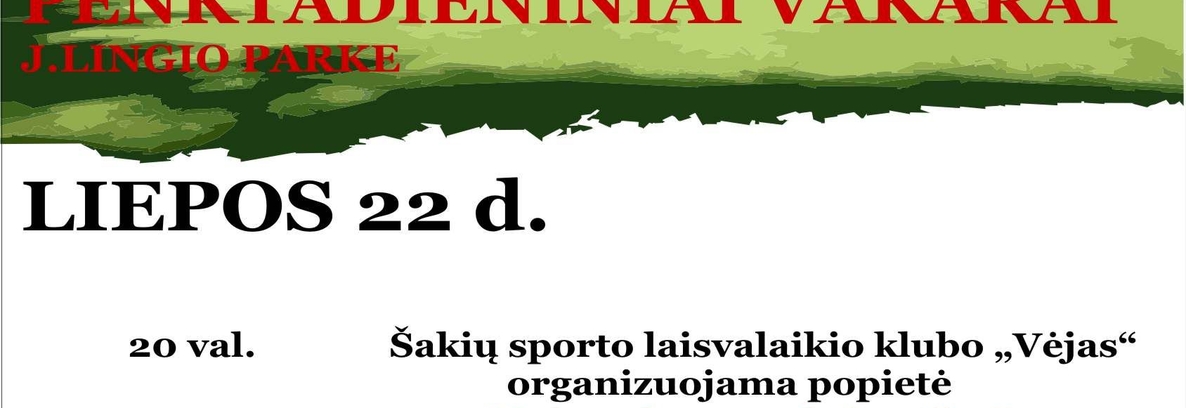 Penktadienio J.Lingio parke